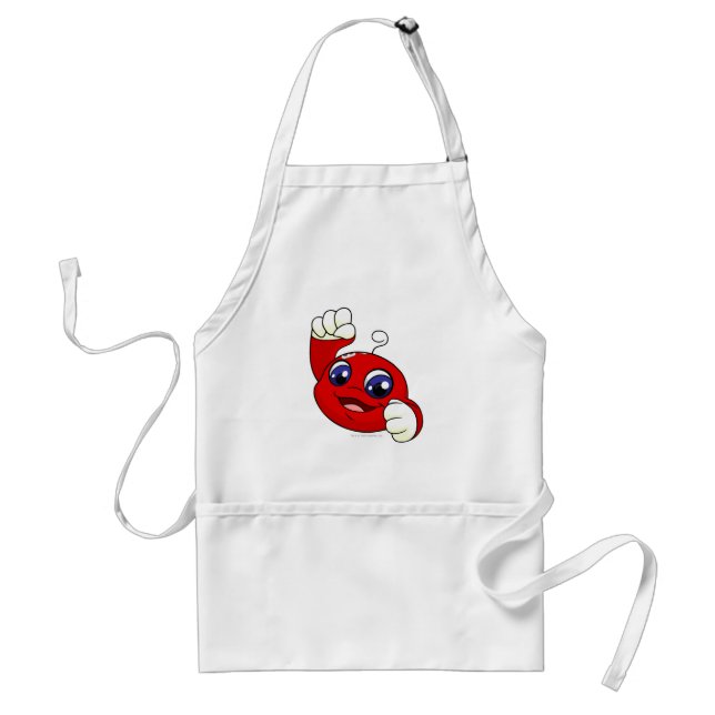 Kiko Red Standard Apron (Front)