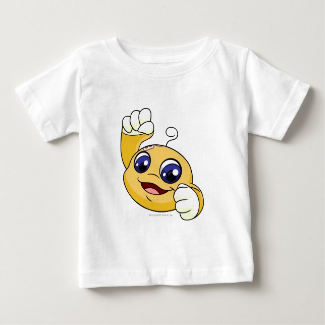 Kiko Yellow Baby T-Shirt (Front)