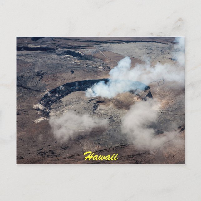 Kilauea Caldera Postcard (Front)