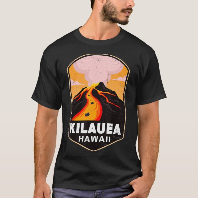 Kilauea Hawaii Volcanoes National Park Volcano For T-Shirt (Front)