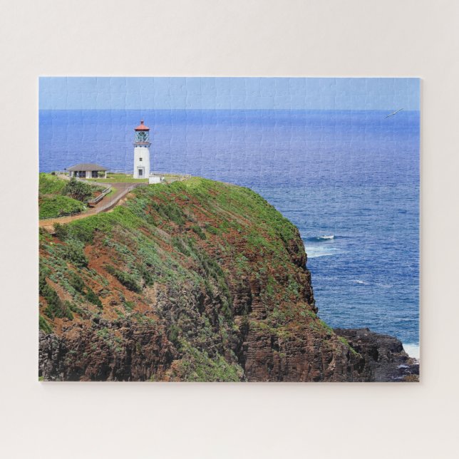 Kilauea Lighthouse on Kauai Jigsaw Puzzle (Horizontal)