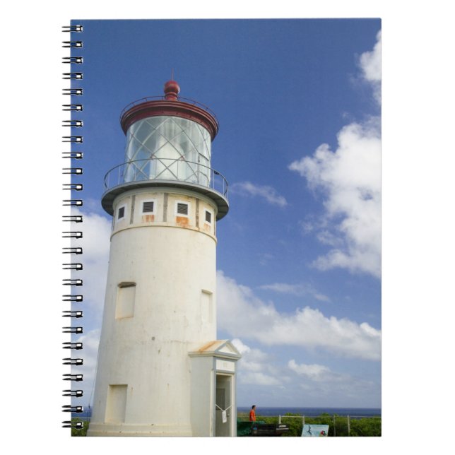 Kilauea Lighthouse Spiral Notebook (Front)