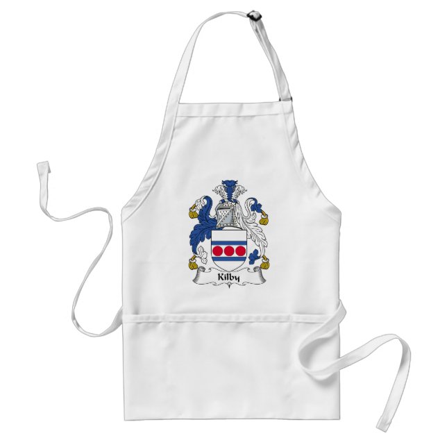 Kilby Family Crest Standard Apron (Front)
