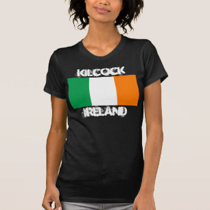 Kilcock, Ireland with Irish flag T-Shirt
