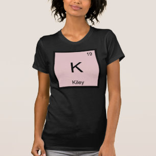 Kiley  Name Chemistry Element Periodic Table T-Shirt