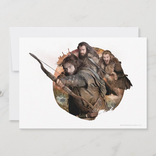Kili, THORIN OAKENSHIELD™, and Fili (Front)