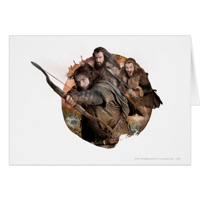 Kili, THORIN OAKENSHIELD™, and Fili (Front Horizontal)