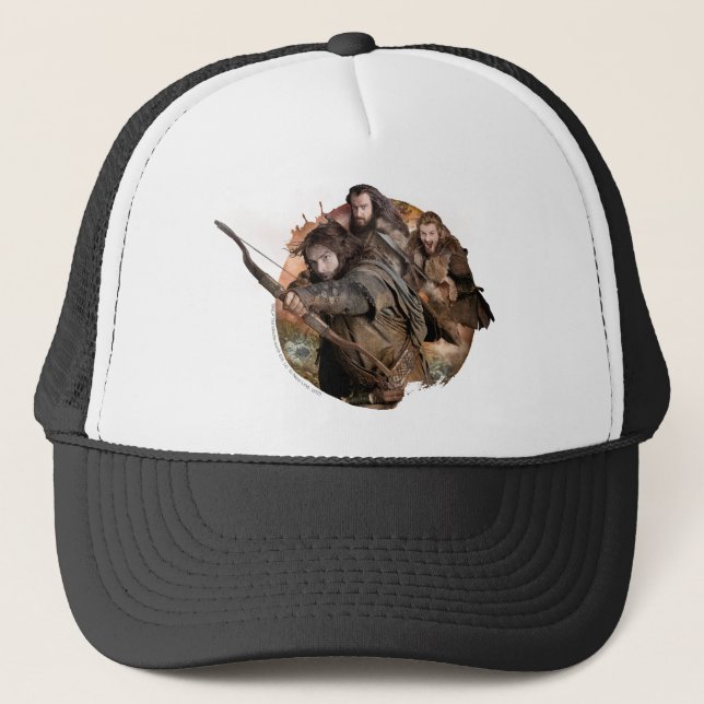 Kili, THORIN OAKENSHIELD™, and Fili Trucker Hat (Front)