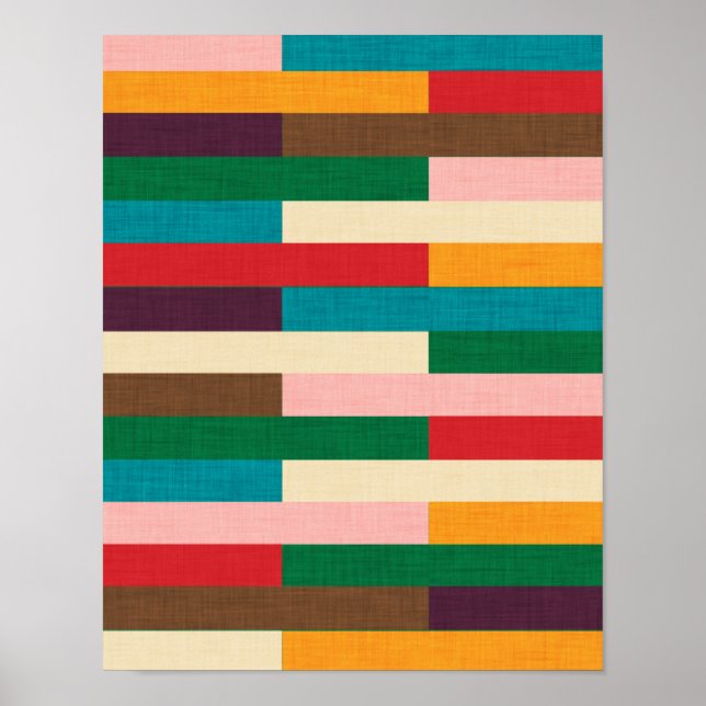 kilim Pattern Poster (Front)