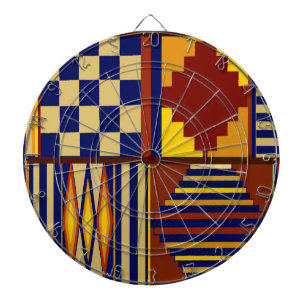 Kilim Prayer Rug design Dartboard