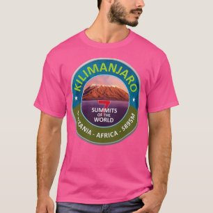 Kilimanjaro 7 summits collection T-Shirt