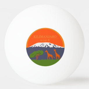 Kilimanjaro Altitude Ping Pong Ball