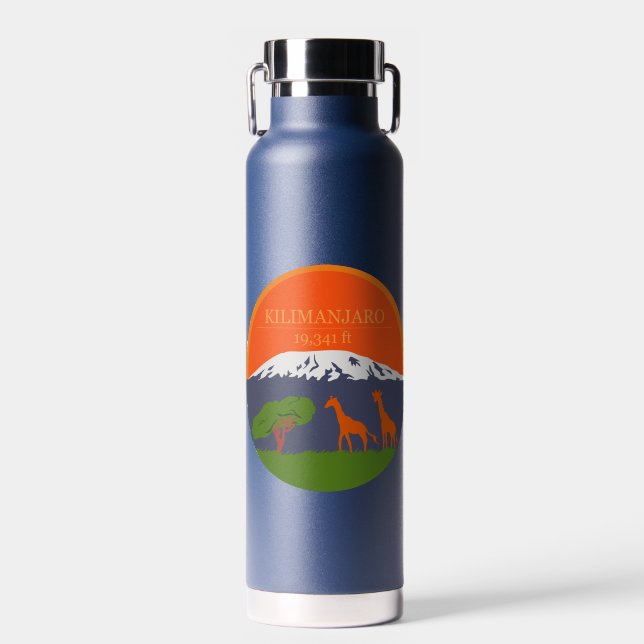Kilimanjaro Altitude Water Bottle (Front)