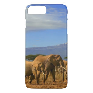 Kilimanjaro And Elephants Case-Mate iPhone Case
