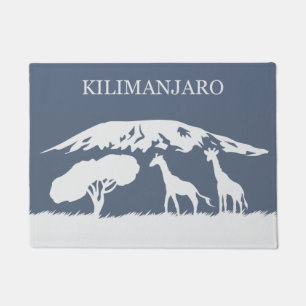 Kilimanjaro (Blue) Doormat
