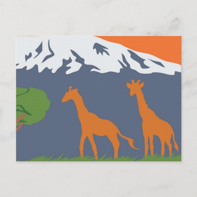 Kilimanjaro Postcard (Front)
