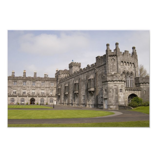 Kilkenny Castle, County Kilkenny, Ireland. Photo Print (Front)