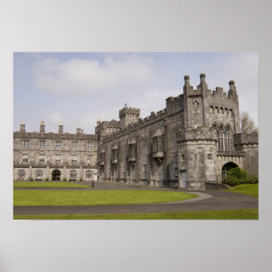 Kilkenny Castle, County Kilkenny, Ireland. Poster