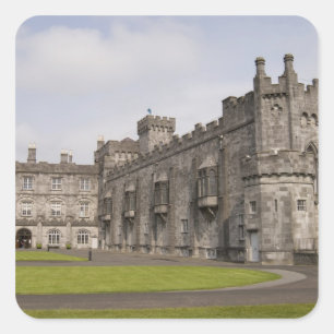 Kilkenny Castle, County Kilkenny, Ireland. Square Sticker