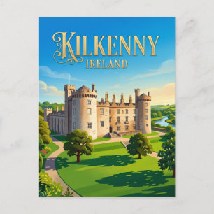 Kilkenny Castle Ireland Postcard