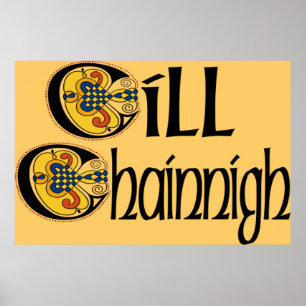 Kilkenny (Gaelic) Poster Print