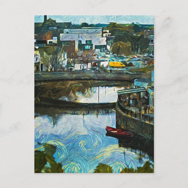 Kilkenny, Ireland Overlooking the River Nore Postcard (Front)