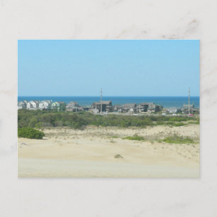 Kill Devil Hills Coastline Postcard