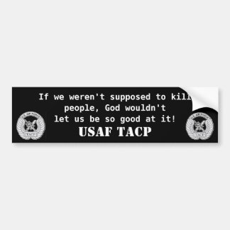 Kill People Bumper - Black Sticker