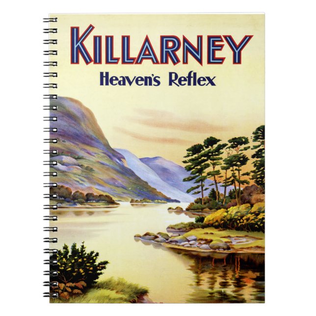 Killarney ~ Heaven's Reflex Notebook (Front)