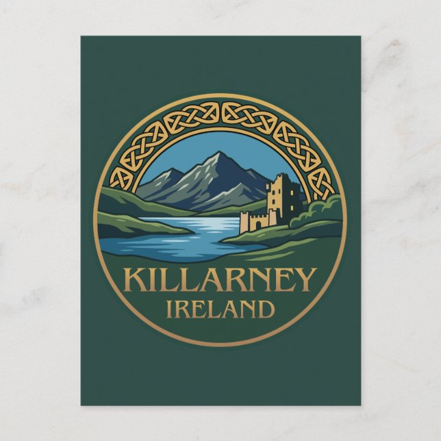 Killarney Ireland Postcard (Front)