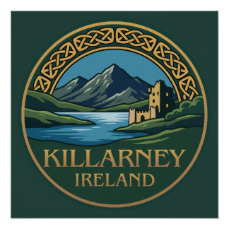 Killarney Ireland Poster