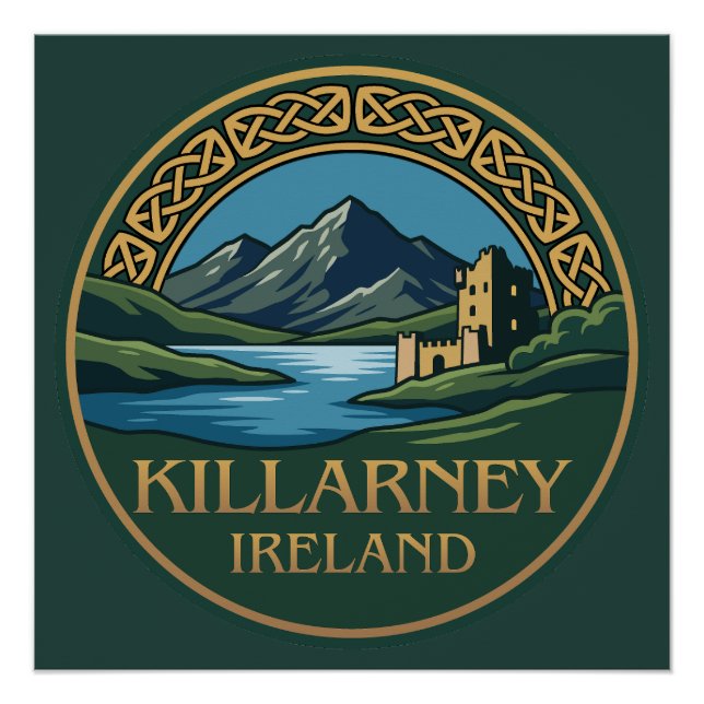 Killarney Ireland Poster (Front)