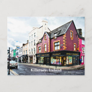 Killarney, Ireland street view Postcard