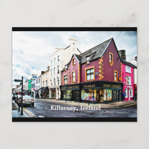 Killarney, Ireland street view Postcard