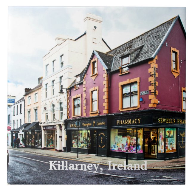 Killarney, Ireland street view Tile (Front)