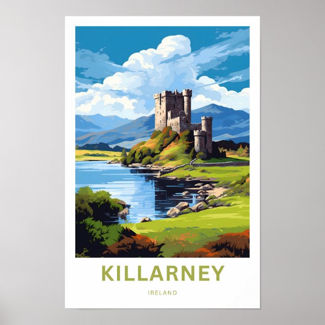 Killarney Ireland Travel Print (Front)