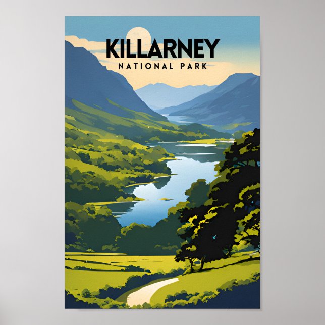 Killarney National Park Travel PS Poster (Front)