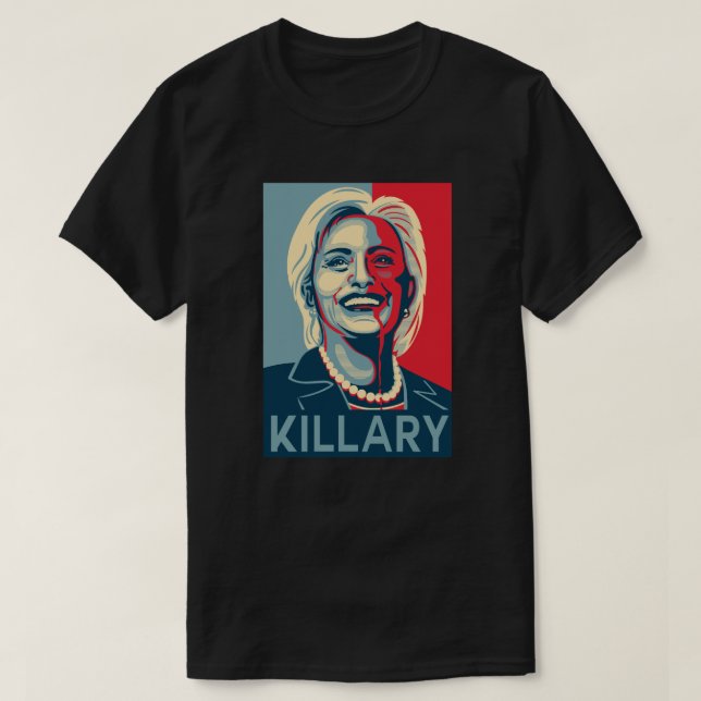 Killary - Hillary Clinton T-Shirt (Design Front)