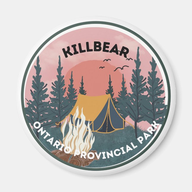 Killbear Ontario Provincial Park Magnet (Front)