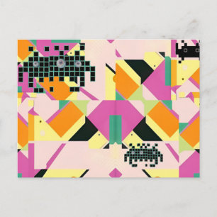 Killed Them with Memphis Designed Kindness Postcard
