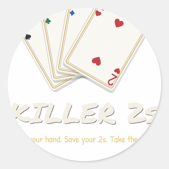 Killer 2s Logo Sticker (Front)