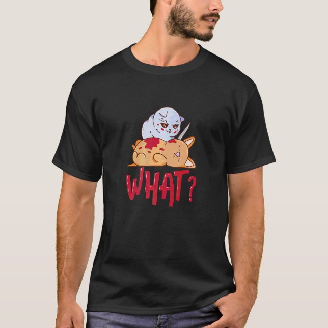 Killer Cute Kitty Cat T-Shirt (Front)