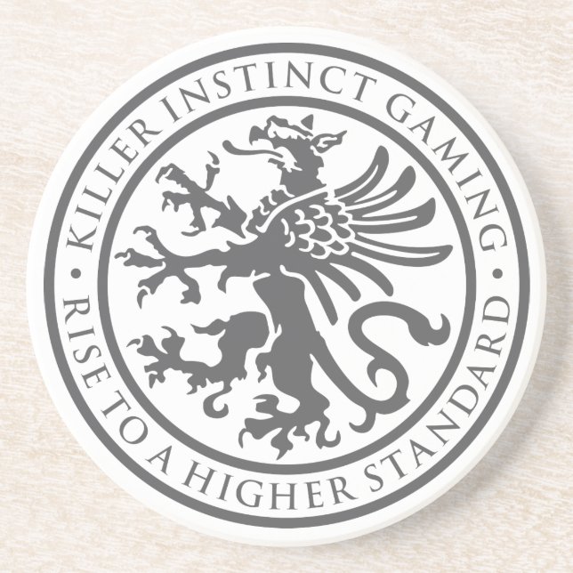 Killer Instinct Sandstone Coasters (Front)