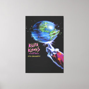 Killer Klowns Clowns From Outer Space Movie Horror Canvas Print