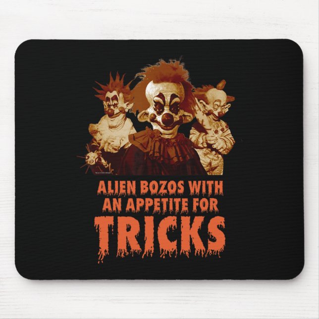 Killer Klowns From Outer Space Halloween Playing T Mouse Pad (Front)