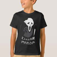 Killer Panda Cute Kid Boy Girl Halloween 2023