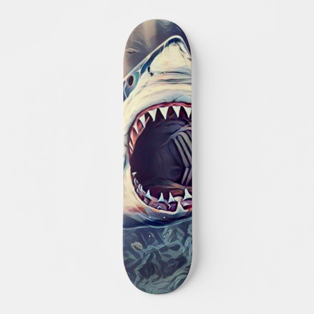 Killer Shark Element Cruiser Custom Pro Long Board Skateboard (Front)