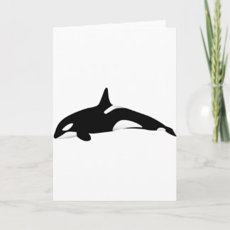 Killer Whale Card