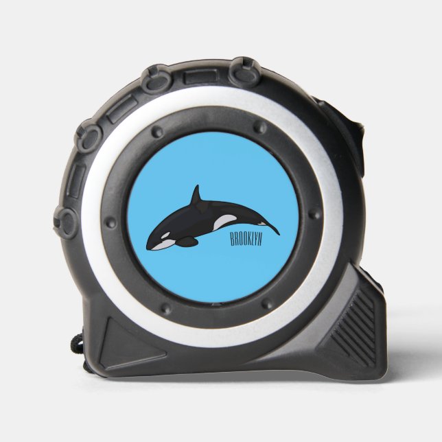 Killer whale cartoon illustration 1 (Front)