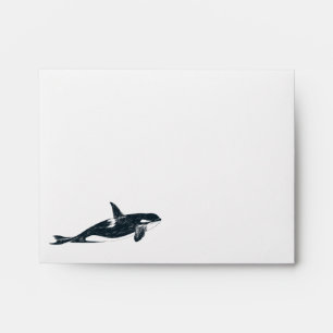 Killer whale envelope